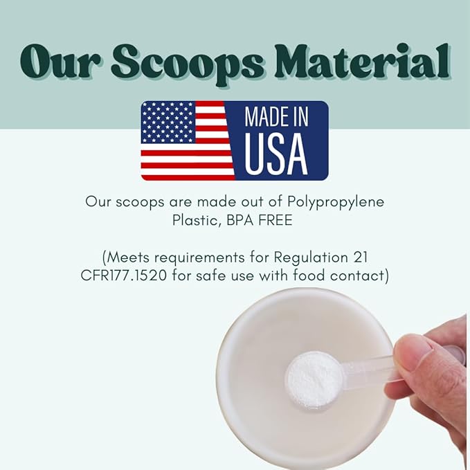 9 mL (9 CC) Long Handle Scoop for Measuring Coffee, Pet Food, Grains, Protein, Spices and Other Dry Goods (Pack of 10)