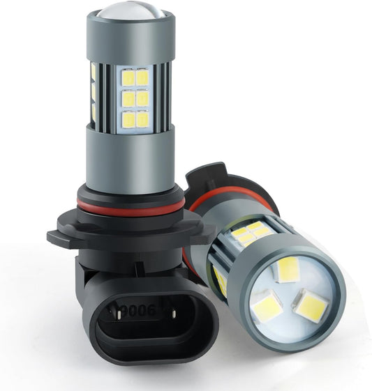 9006/HB4 Fog LED Lights, Super Bright LED Fog Light Bulb 6500K Cool White, Pack of 2