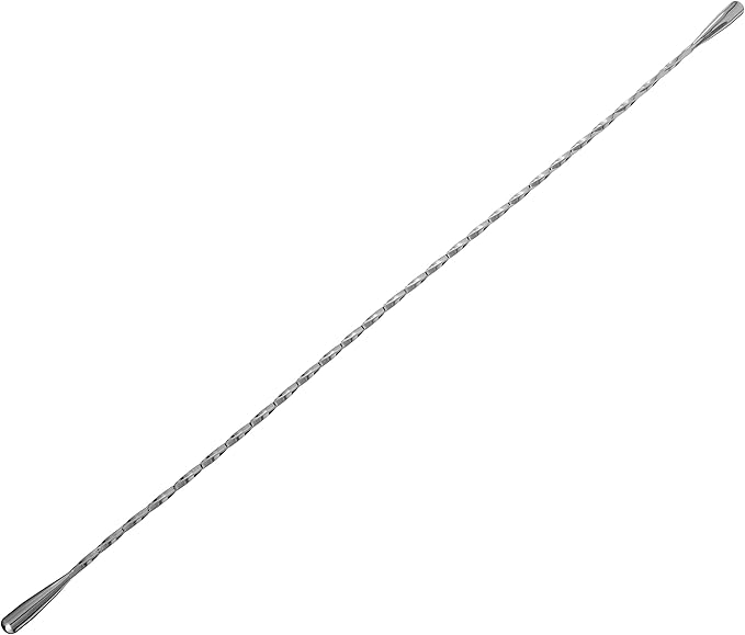 Barfly Bar Spoon, 17 1/8" (43.5 Cm), Gun Metal Black
