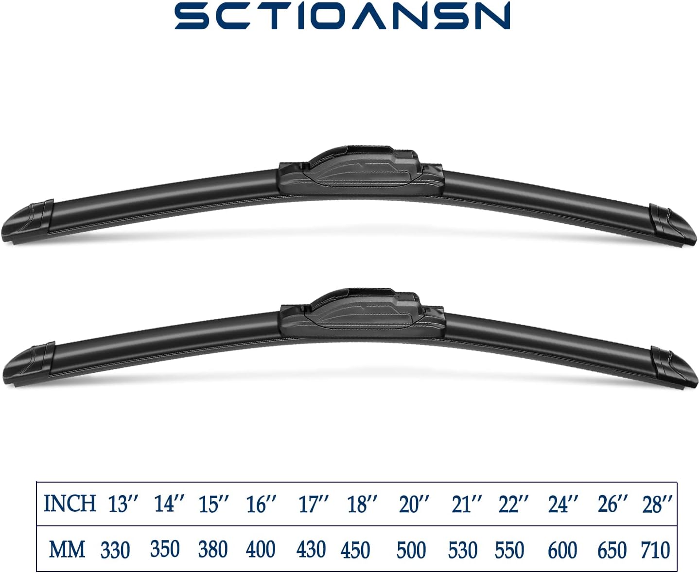 3Pcs Jeep Wangler Windshield Wipers 2007-2017, Jeep Wrangler JK 2008-2018,Original Equipment Replacement Windshield Wiper Blades for My Car- 15"/15"/13" (Pack of 3) J- HOOK