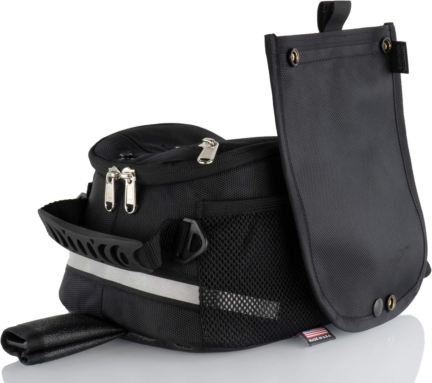 409M Magnetic Tank Bag - Water-Resistant, Tear-Resistant, Industrial Grade Ballistic Nylon with Anti-Scratch Rubberized Polymer Bottom, Super Strong Neodymium Magnets